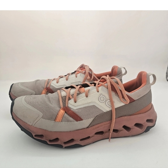 On Cloudhorizon Hiking Shoes Fog Mahogany Men’s 11 Trail Outdoor Cushion Support - Picture 2 of 13